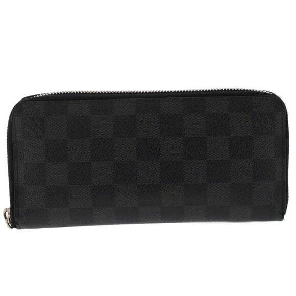 LOUIS VUITTON Damier Graphite Zippy Wallet Vertical Wallet - Picture 1 of 16